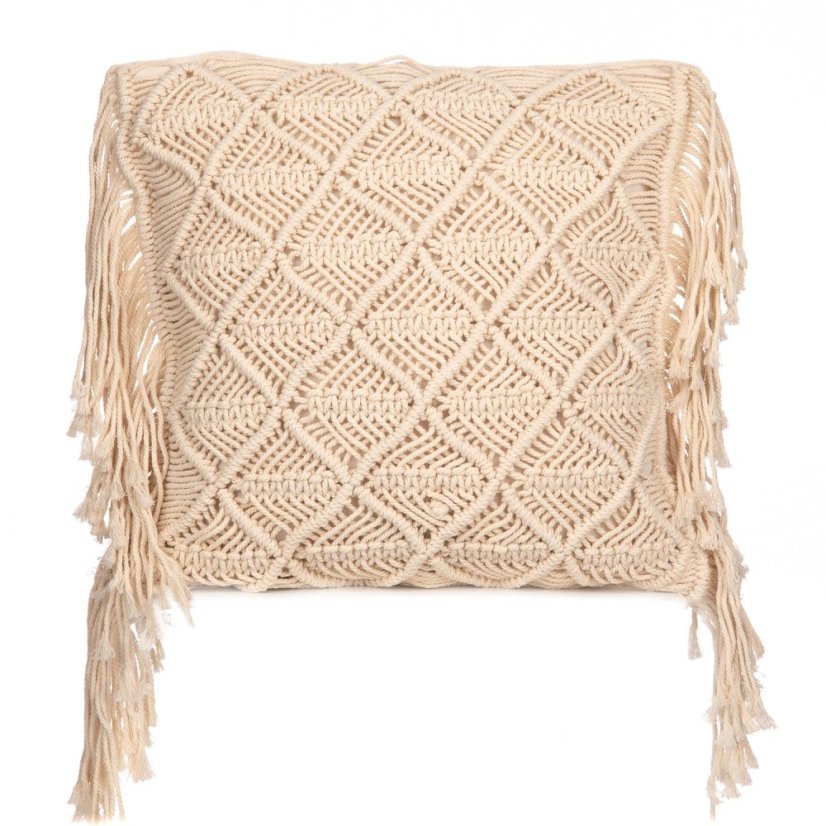 MACRAMÉ povlak na polštář Sním 40x40 cm