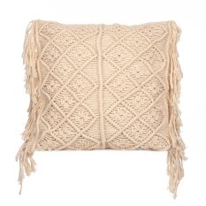 MACRAMÉ povlak na polštář Cesta za štěstím 40x40 cm