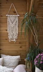 Závěsné MACRAMÉ Kvetoucí duše 25 cm