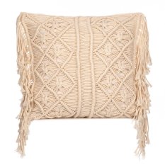 MACRAMÉ povlak na polštář Touha tvořit 40x40 cm