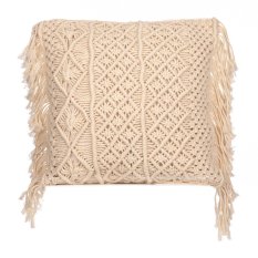 MACRAMÉ povlak na polštář Přání 40x40 cm