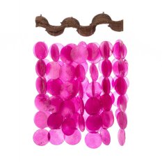 Zvonkohra z perlorodek Capiz PINKY